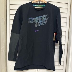 Brand New Nike Tampa Bay Rays Long Sleeve Men’s Dri-Fit Sz S